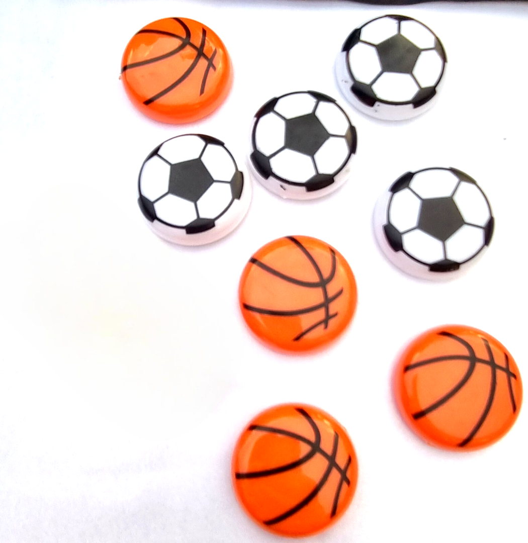 Basketball &Amp; Football Refrigerator Magnets - Image 5