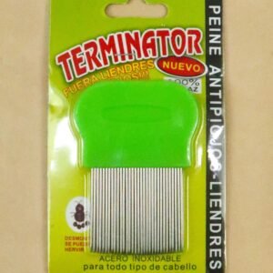 Multicolor Anti-Lice Hair Comb With Stainless Steel Micro-Grooved...