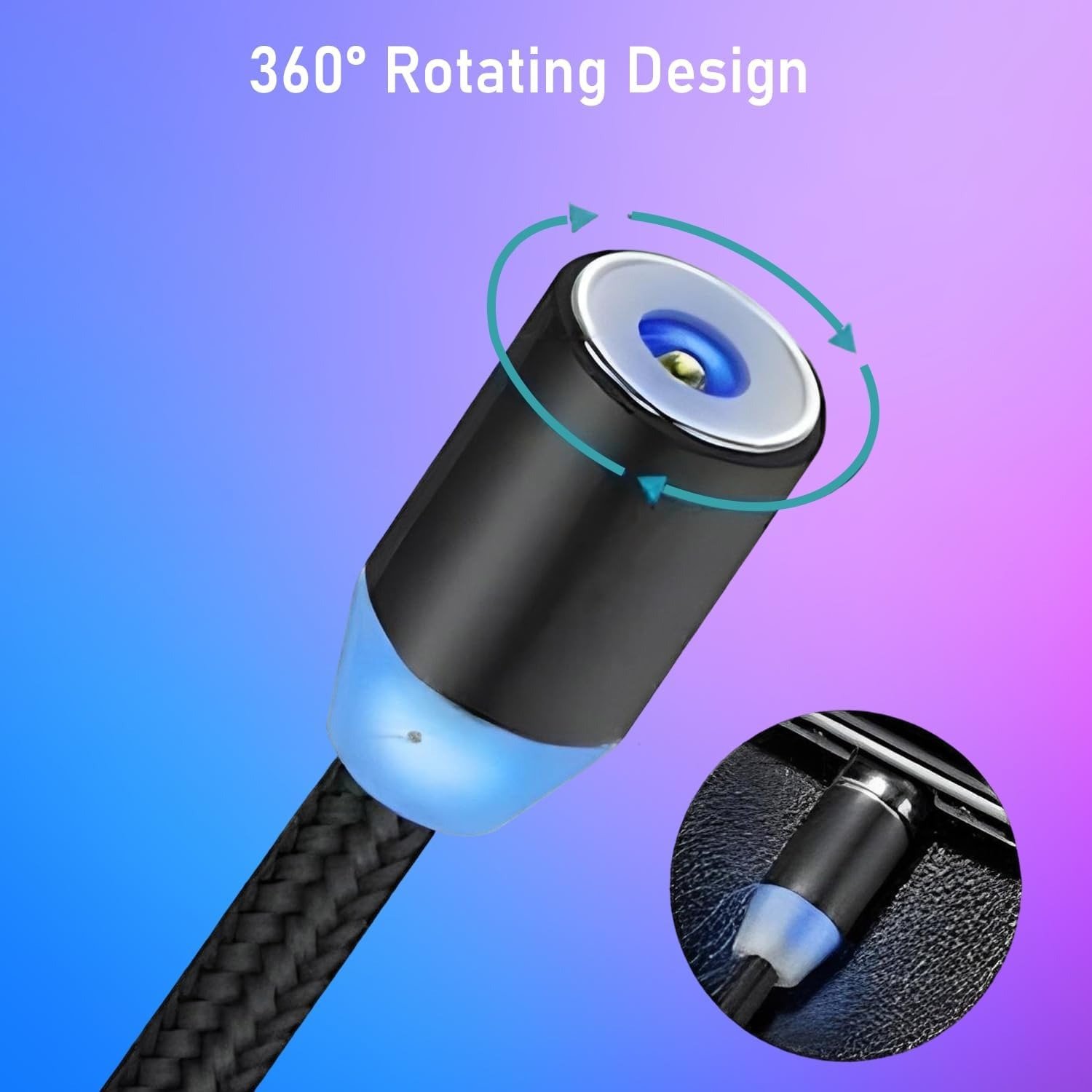 3-In-1 Magnetic Fast Charging Cable - Image 2