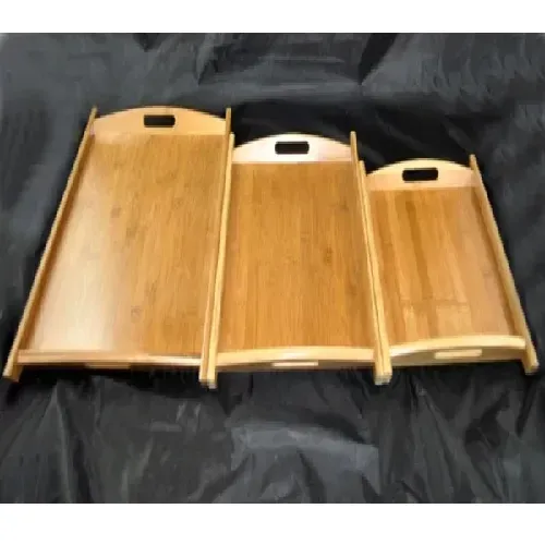 Large Wooden Serving Tray - Image 2