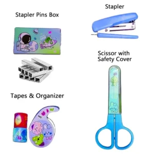 Space-Themed Stationery Set For Students And Office Use