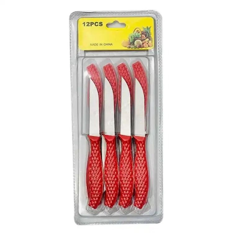 12Pcs Mini Stainless Steel Knife Set