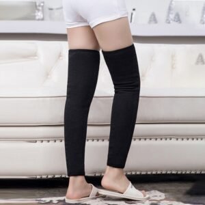 Unisex Wool Knee Length Leg Warmers