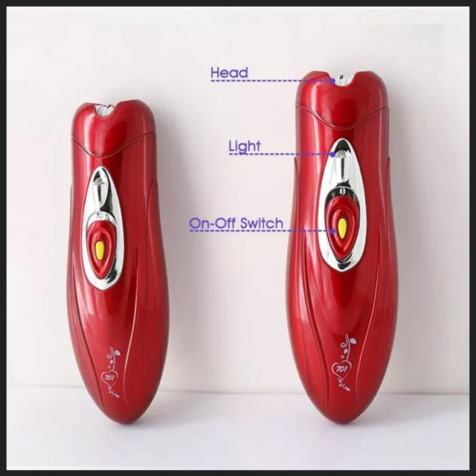 Kemei Km-3068 - Rechargeable 3-In-1 Epilator Hair Removal Device... - Image 2
