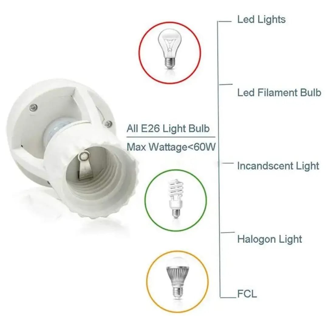 Infrared Motion Sensor Lamp Holder - Image 4