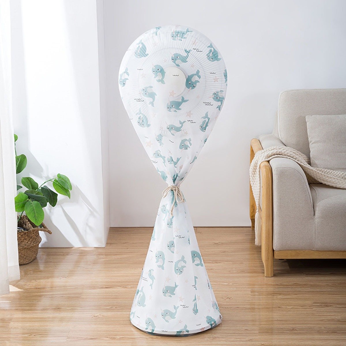 High Quality Dustproof All-Inclusive Electric Fan Dust Cover... - Image 2