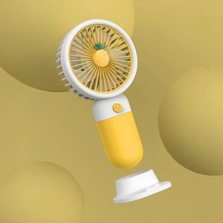 Mini Fan Multifunctional Cool Summer Fruit Cartoon Handheld Mini... - Image 5