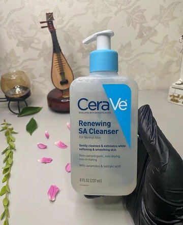 Cerave Renewing Sa Cleanser And Hydrating Cleanser With Salicylic...