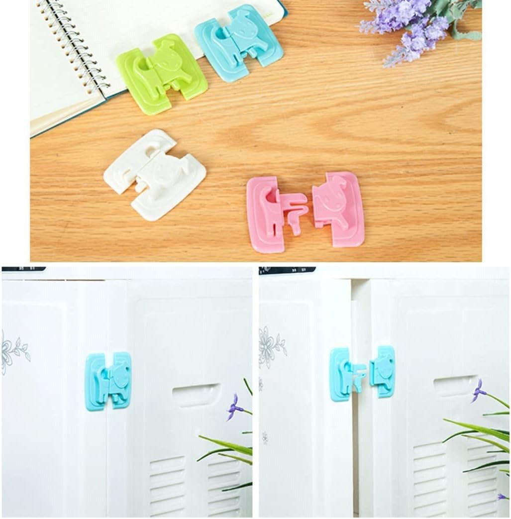 01 Pcs Cute Dog Shape Cartoon Cabinet Door Child Safe Lock... - Image 2