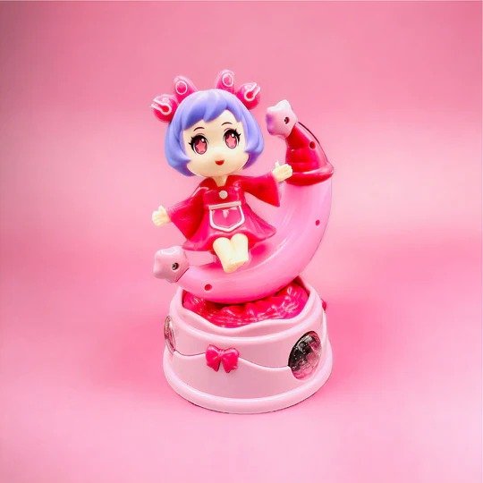 Rotating Moon Doll Toy With Led Lights &Amp; Music - Image 4