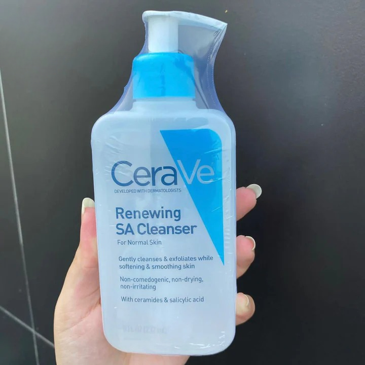 Cerave Renewing Sa Cleanser And Hydrating Cleanser With Salicylic... - Image 3