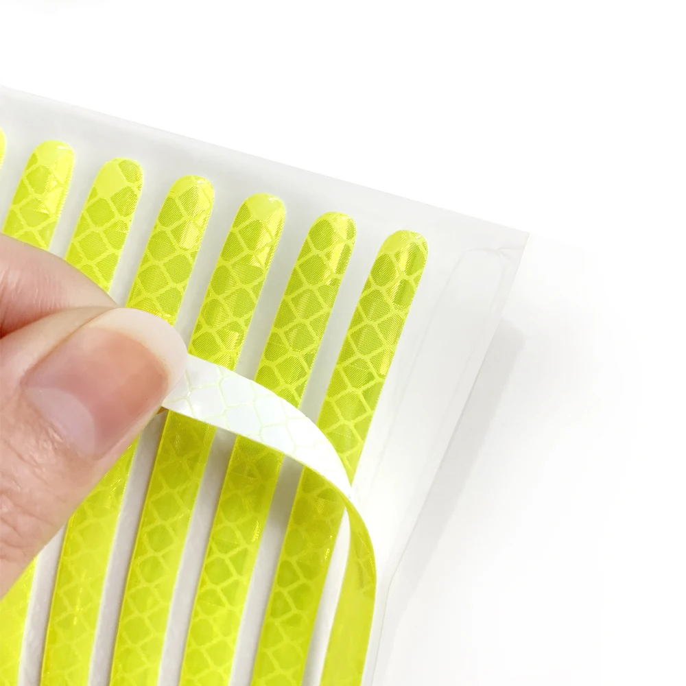 (20Pcs) Wheel Center Reflective Stickers Stripe - Image 5