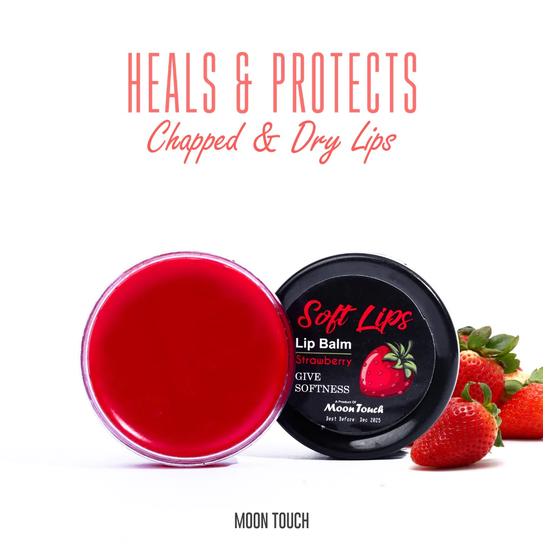 Lip Balm Small Give Softness For Men And Women - Image 5