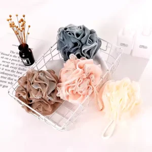 (1 Pcs)Soft Mesh Bath Sponge