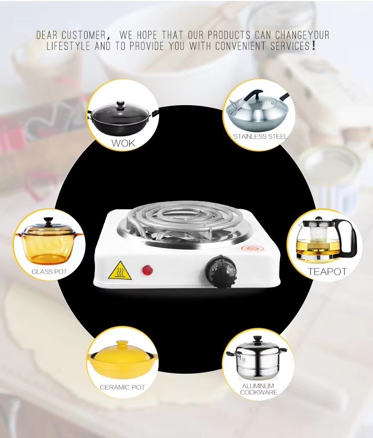 Electric Stove For Cooking - Hot Plate Heat Up In Just 2 Mins -... - Image 3