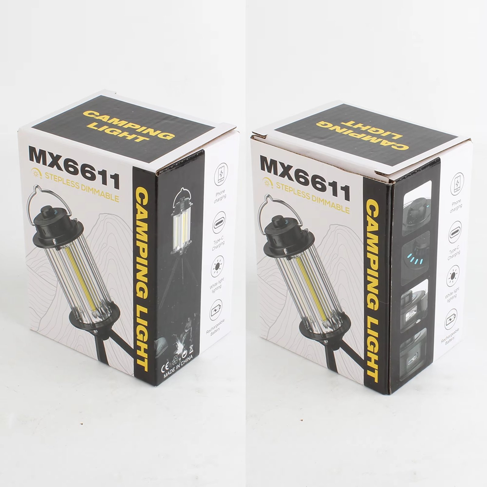 Mx6611 Stepless Dimmable Led Camping Light