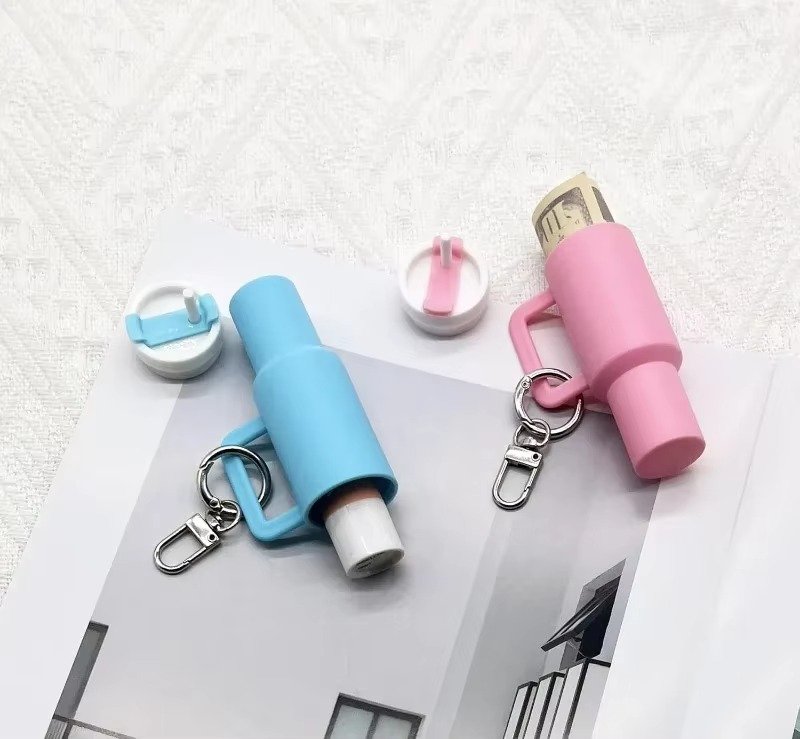 Colorful Mini Stanley Tumbler Key Chain - Image 3