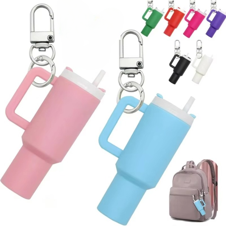 Colorful Mini Stanley Tumbler Key Chain - Image 5