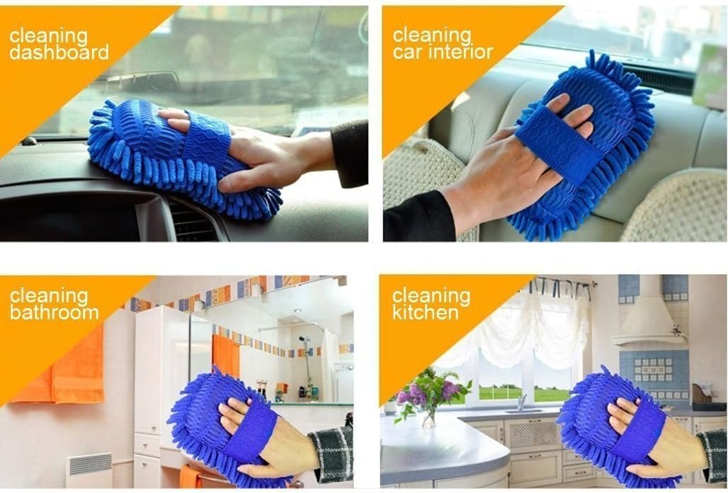 Microfiber Sponge Pad With Grip Handle - Image 2