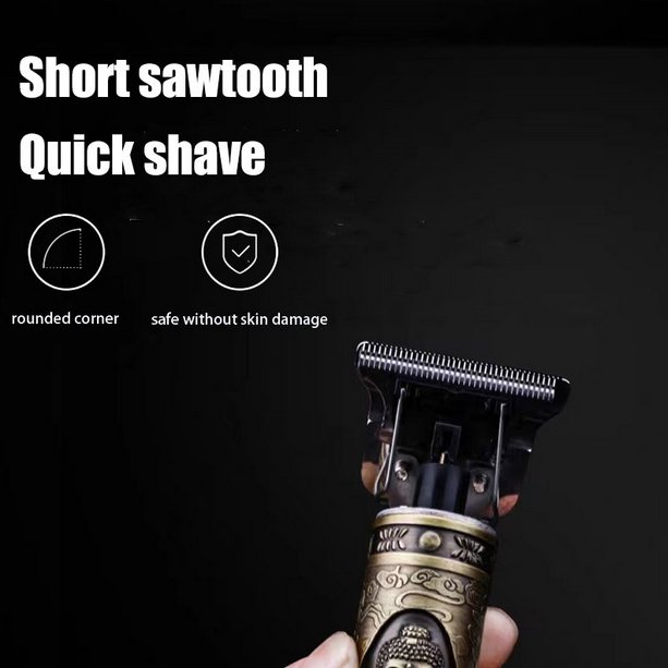(Plastic Body) Vintage T9 Hair Trimmer Cordless Professional Hair... - Image 3