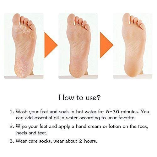 1 Pair Unisex Silicone Gel Socks Moisturizing Sock Breathable...