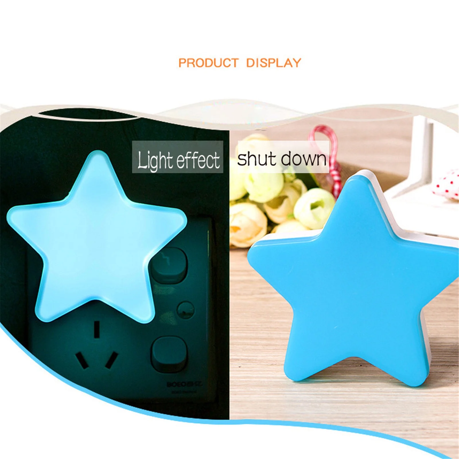1 Pc Led Night Light Sensor Control Night Lamp Energy Saving Led...