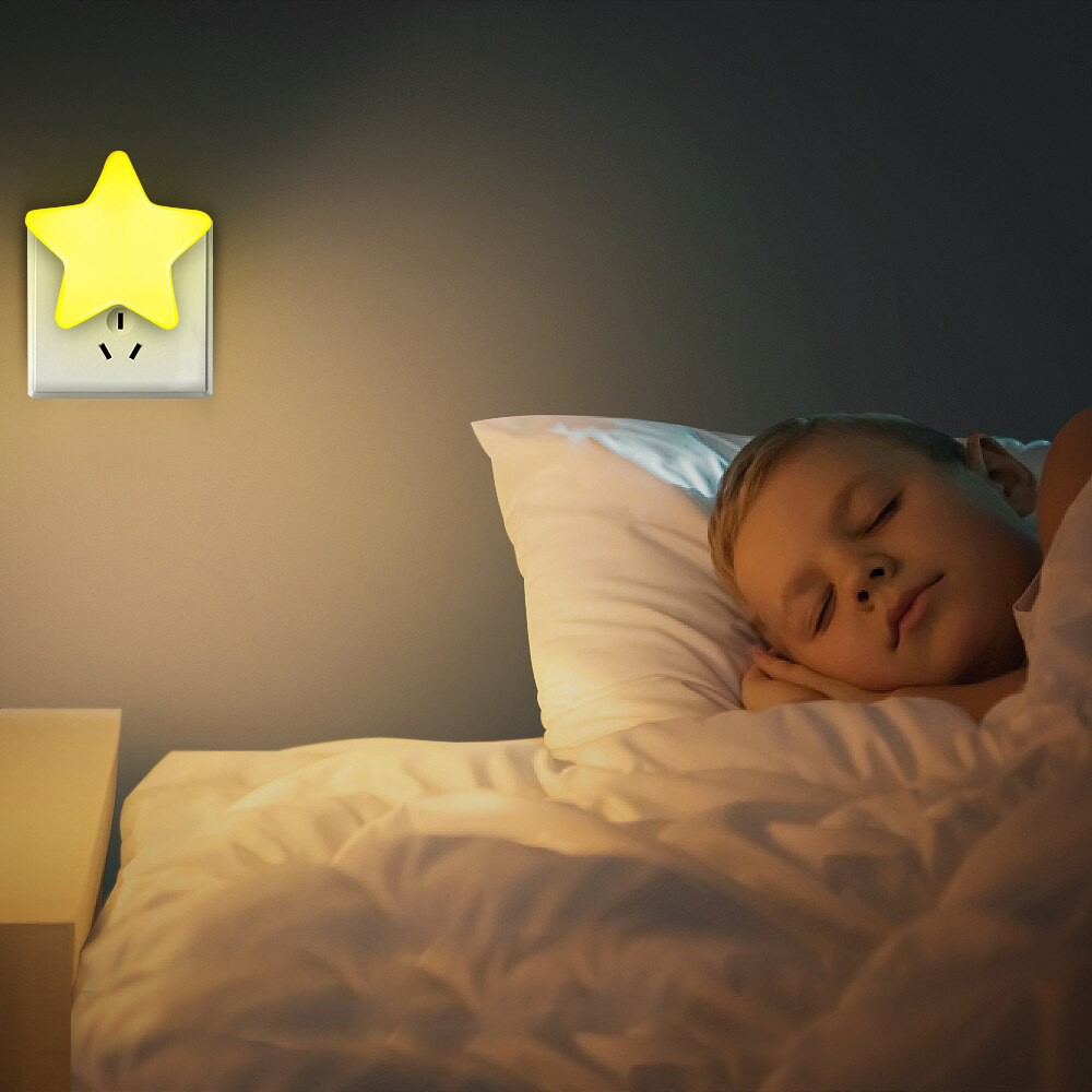 1 Pc Led Night Light Sensor Control Night Lamp Energy Saving Led... - Image 4
