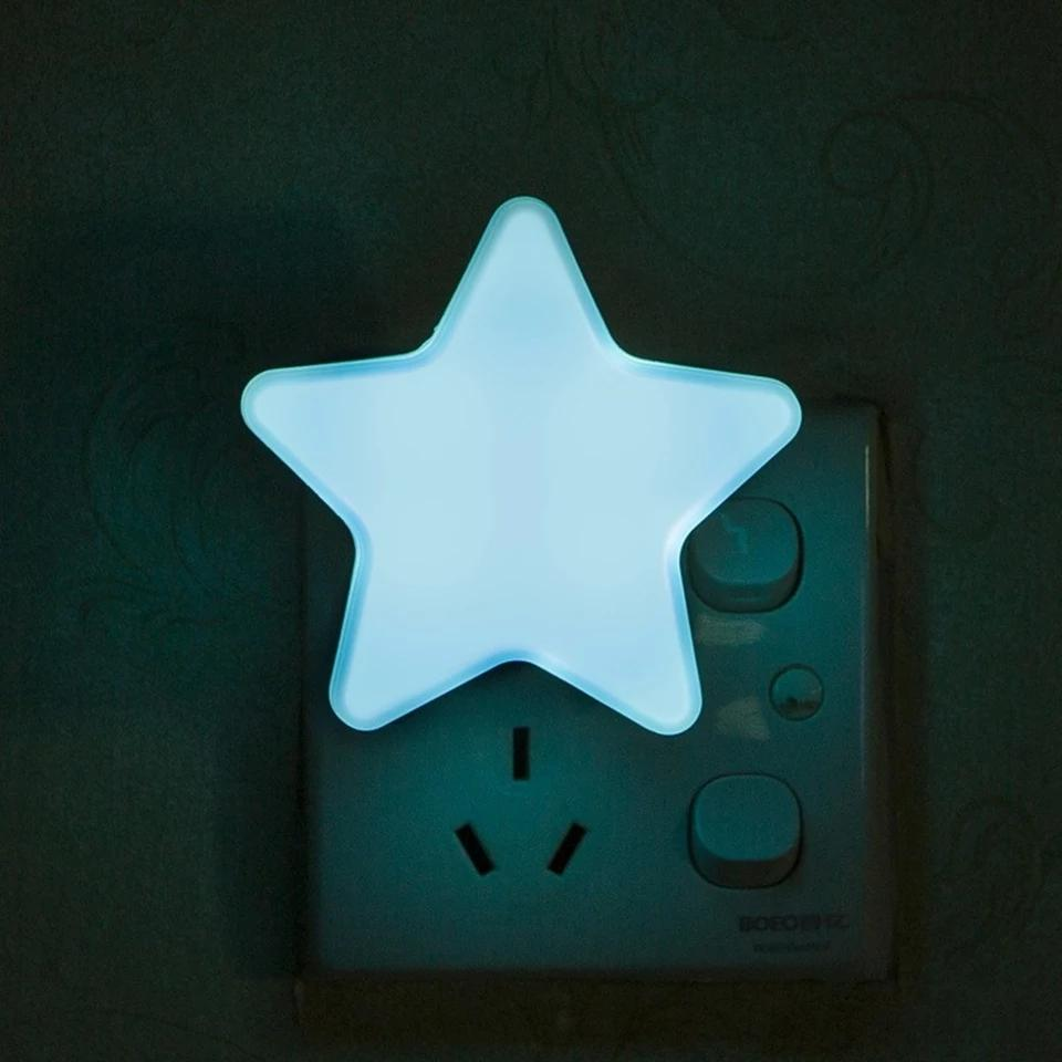 1 Pc Led Night Light Sensor Control Night Lamp Energy Saving Led... - Image 5