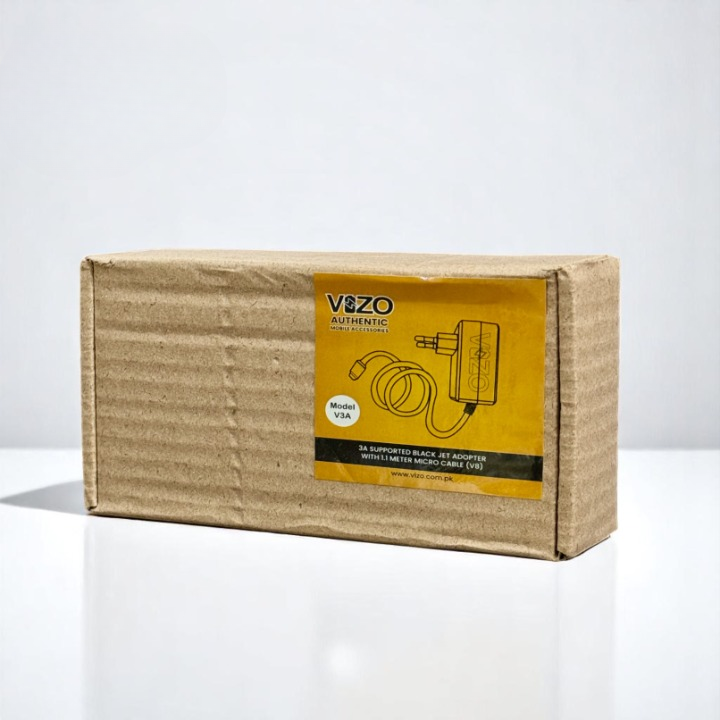 V3A Wall Charger With Built-In Micro Usb Cable - Image 3