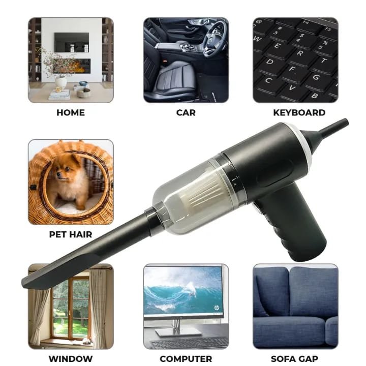 As 228 - 3 In 1 Portable Vacuum Cleaner, Vacuum For Car - Vacuum...