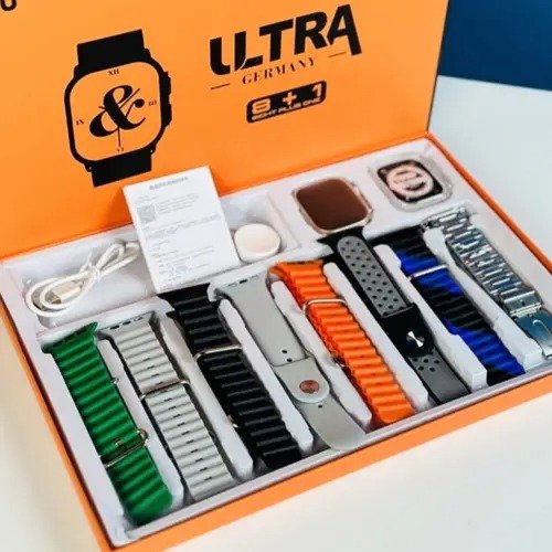 Y80 Ultra 8 In 1 Smart Watch ,8 Straps 49Mm Big Display (Random... - Image 3