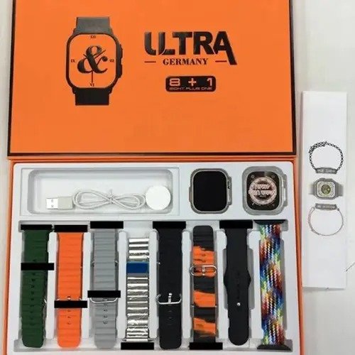 Y80 Ultra 8 In 1 Smart Watch ,8 Straps 49Mm Big Display (Random... - Image 4