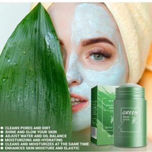 Green Tea Deep Cleansing Face Mask Stick – 40g 🌿